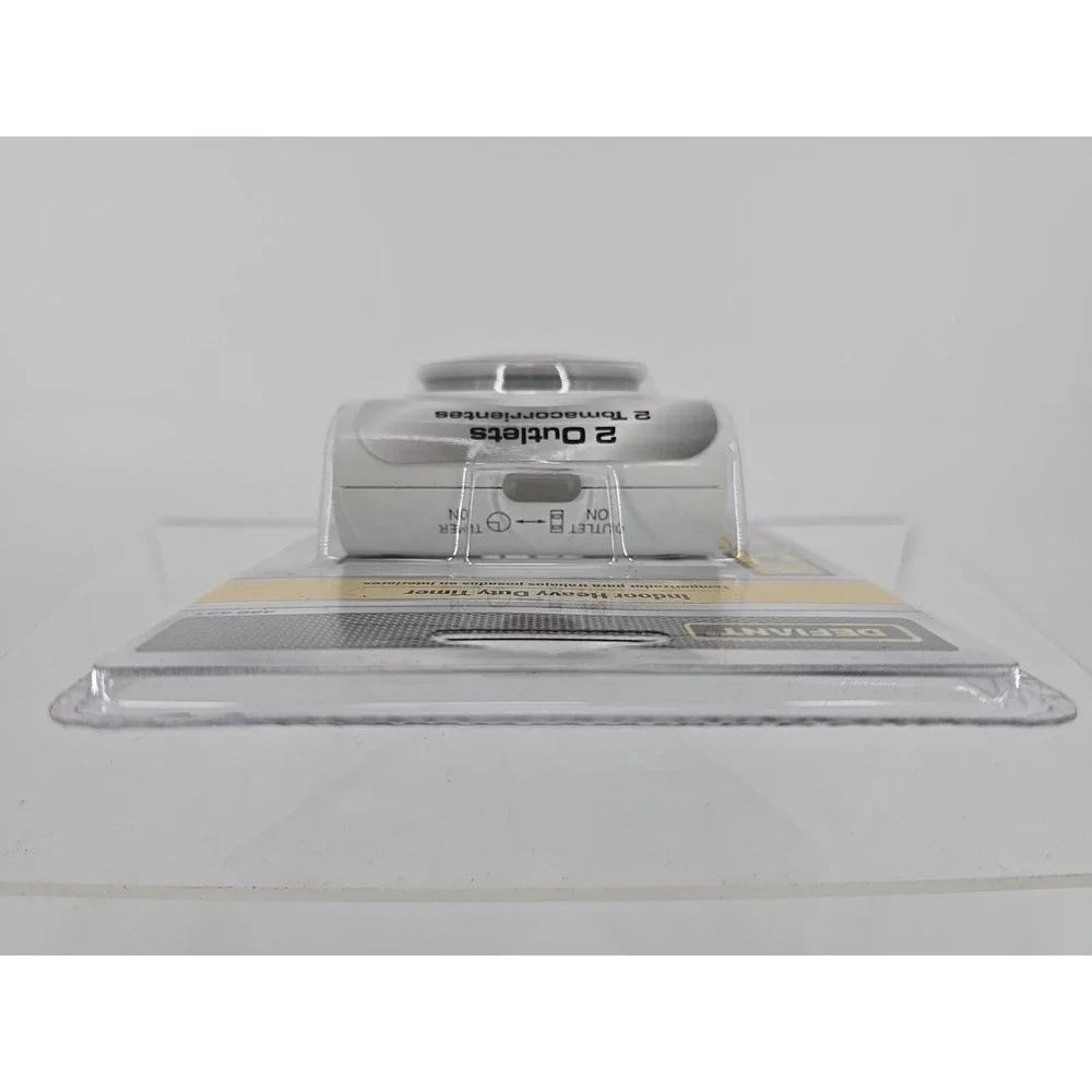 Defiant Indoor Plug-In Heavy Duty Mechanical Timer‎ 15A 125V 1875W 458431